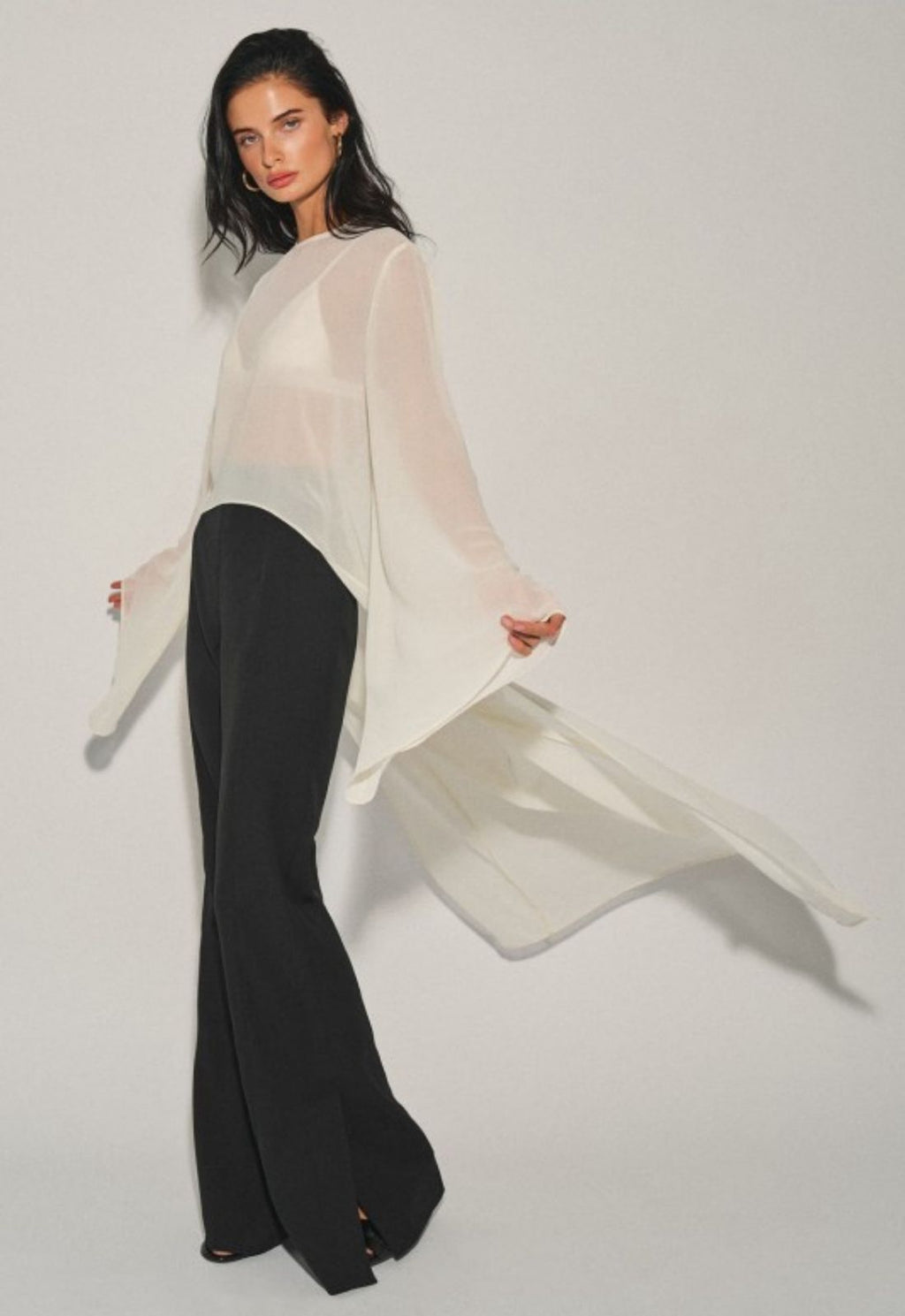 Maia Sheer Cape