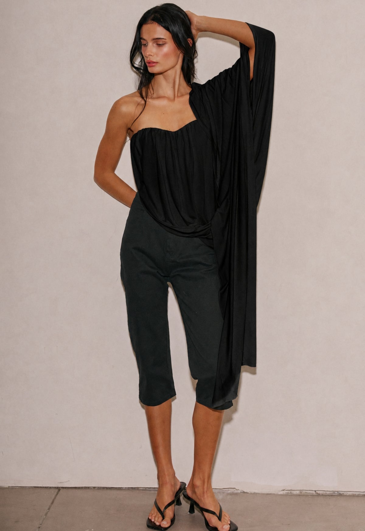 Dione Draped Blouse